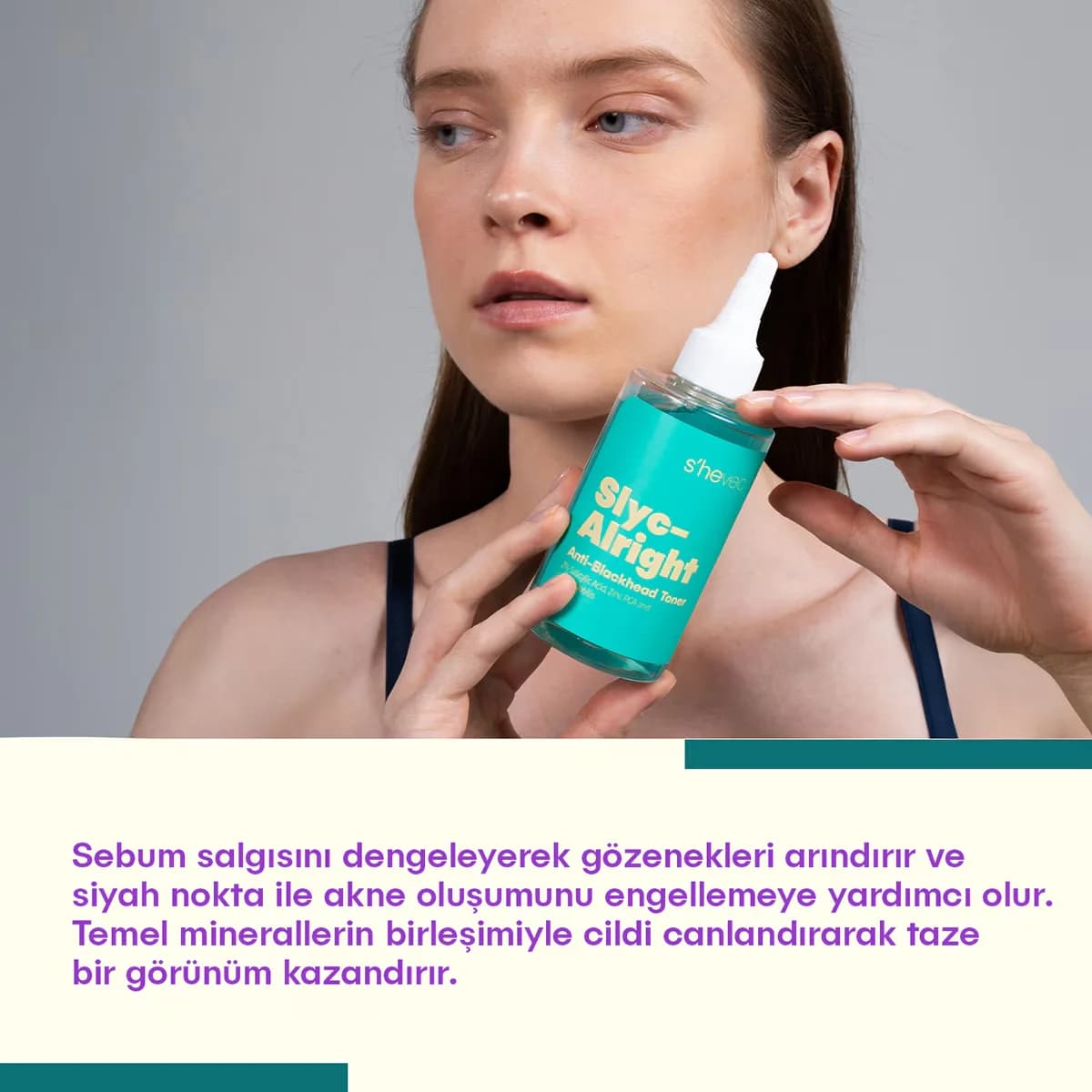 She Vec Slyc-Alright Toner mit Salicylsäure 200ml