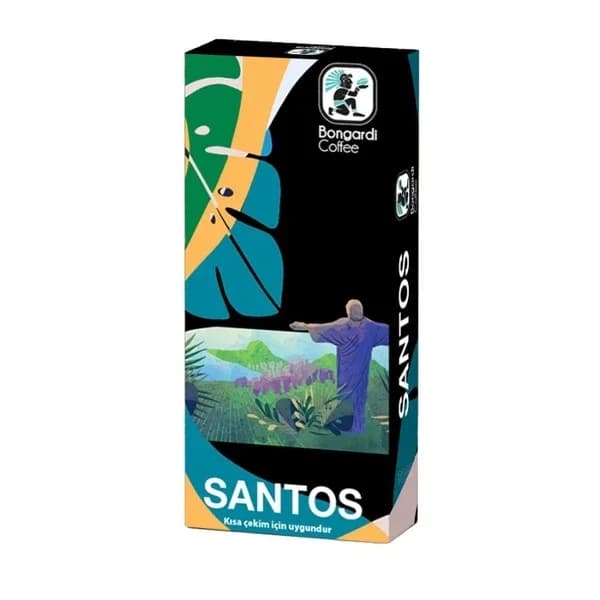 Bongardi Brazilian Coffee Pods - 10 Nespresso Capsules, Rich Aroma