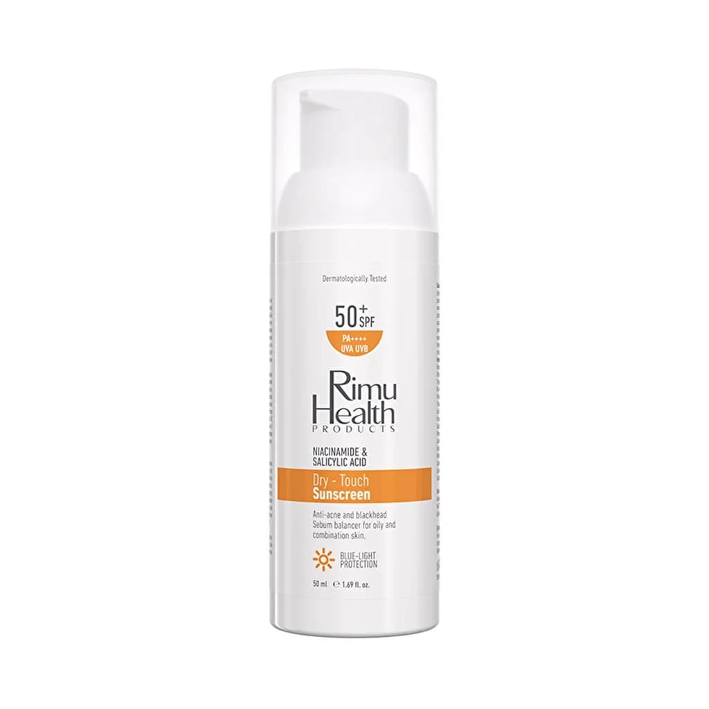 Rimu Health SPF 50+ Trocken-Feeling Sonnencreme für fettige Haut 50ml