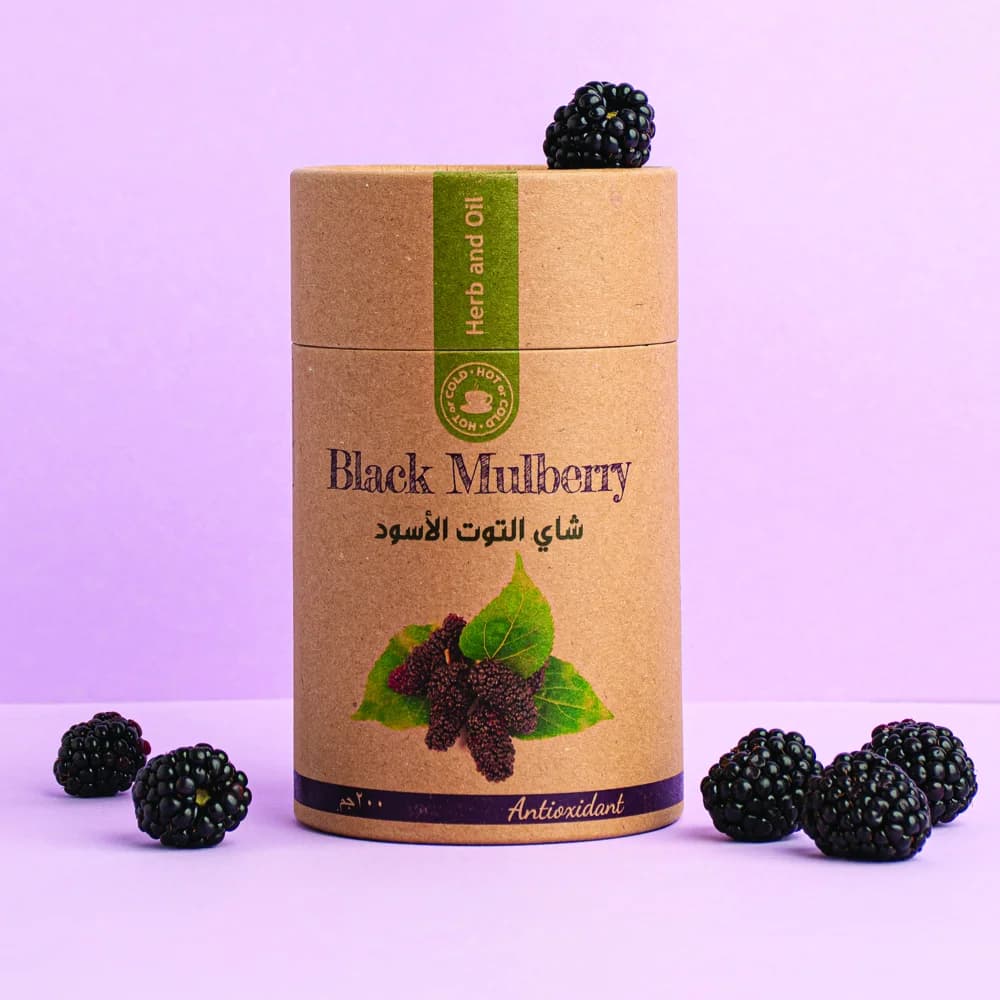 Herbal Black Mulberry Tea from Herb & Oil