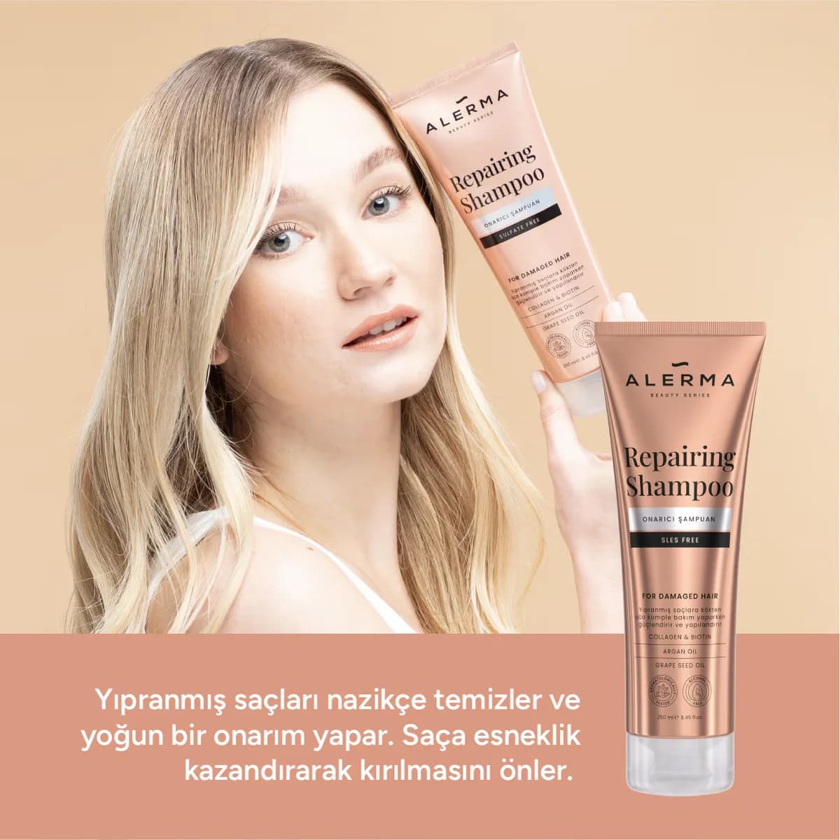 Alerma Intensiv Reparatur Shampoo 250ml