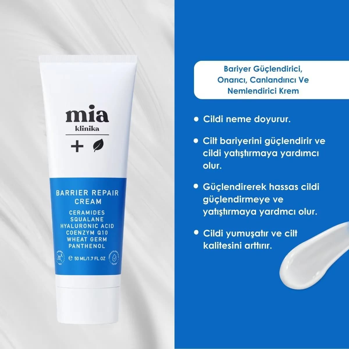 Крем для лица увлажняющий и revitalizing 50 мл от Mia Klinika