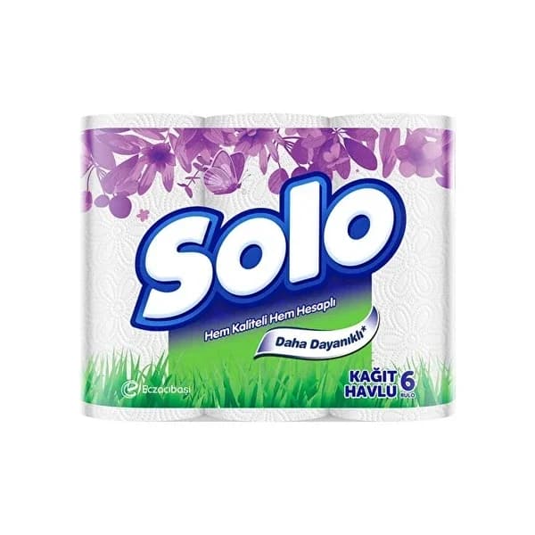 Solo Paper Towel Ultra White 6-Pack