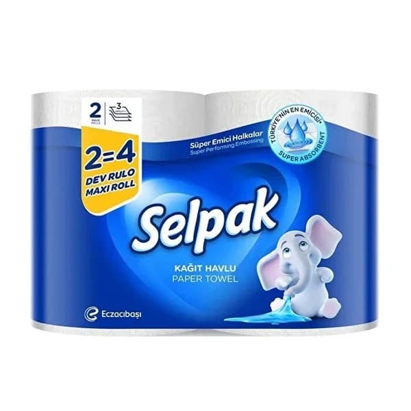 Selpak Giant Towel 2=4 Rolls