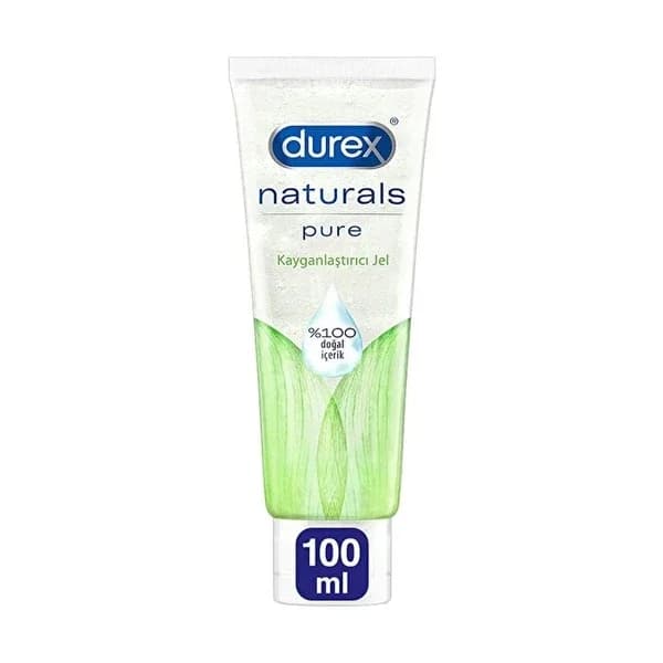 Durex Natural Water-Based Lubricant Gel 100ml for Sensitivity
