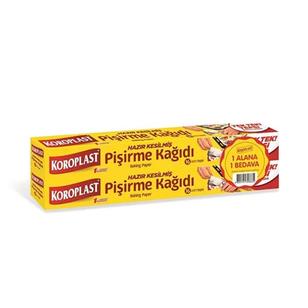 Koroplast Ready Cut Baking Paper Buy 1 Get 1 Free Pack of 2