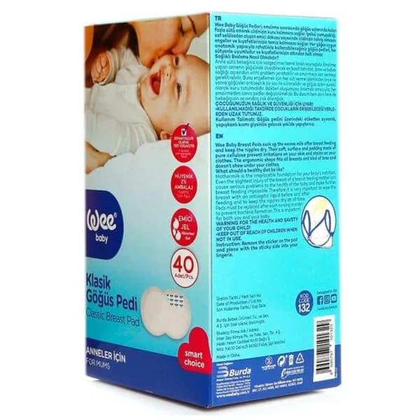 Wee Baby Breast Pad 40 pcs