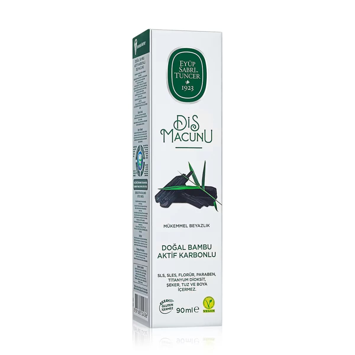 Eyüp Sabri Tuncer Natural Bamboo Activated Carbon Toothpaste 90 ml