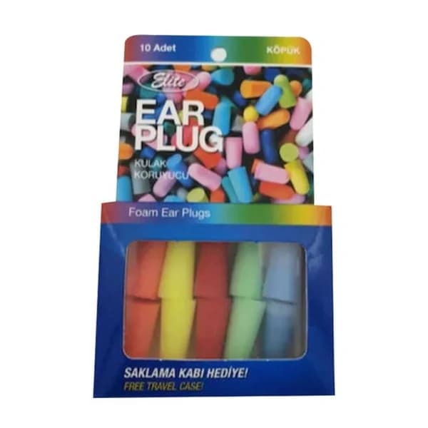Ear Plug Wax Cotton Ear Protector 10 pcs | Storage Container Gift