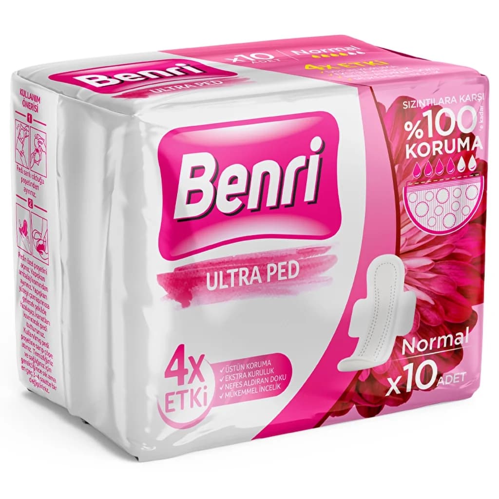 Benri Hygienic Pads Regular 10 pcs