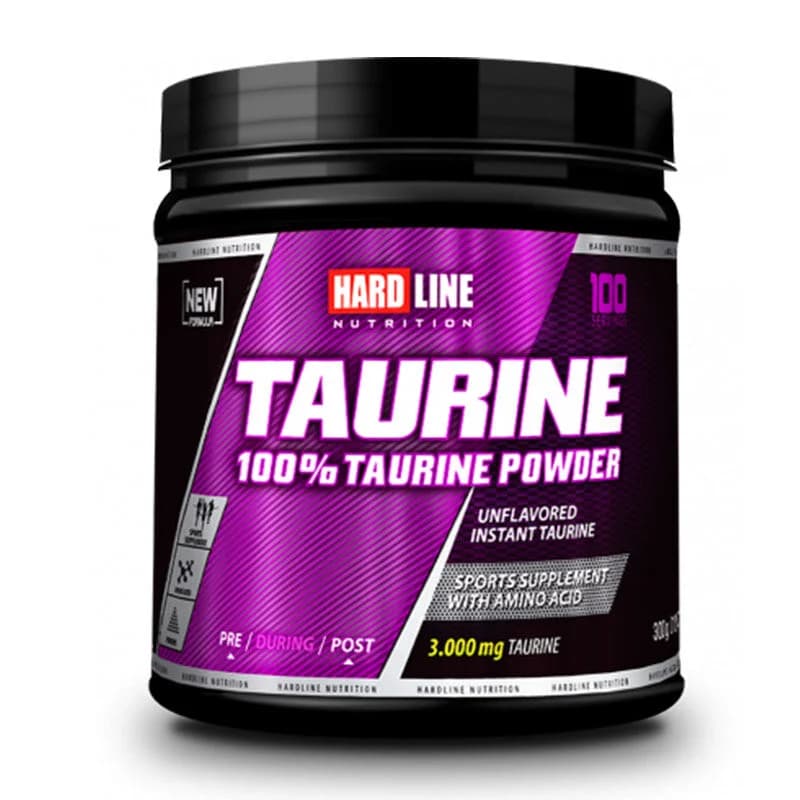 Hardline Taurine 100% Taurine Powder 300 g