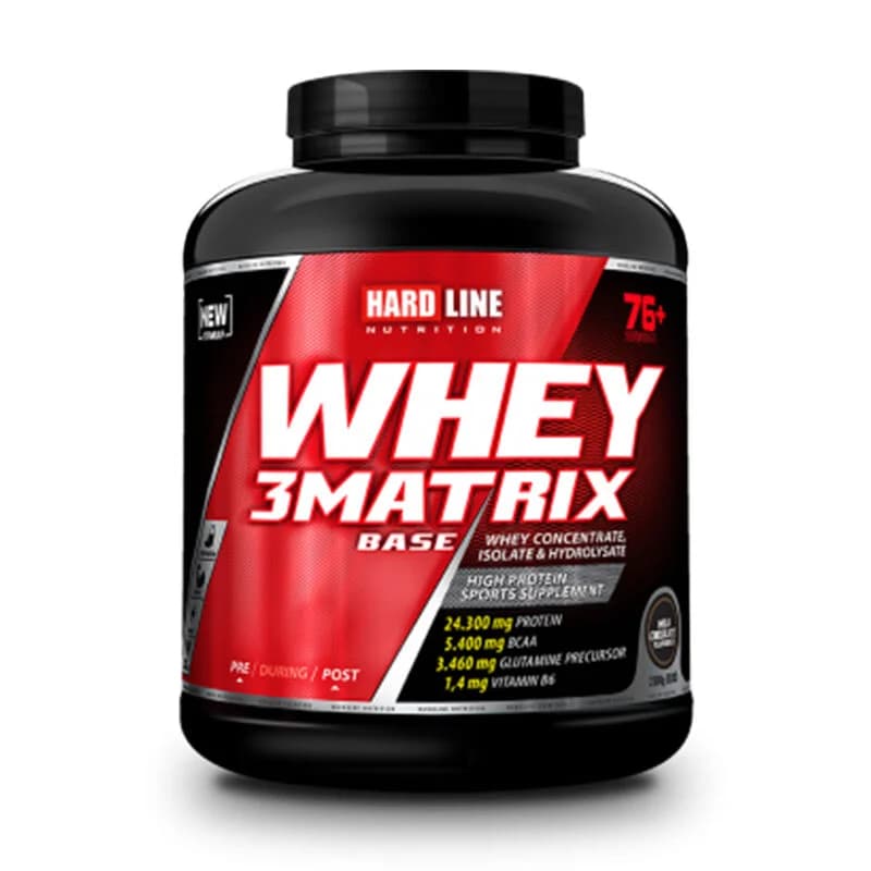 Hardline Whey 3 matrix Base Chocolate 2300 g