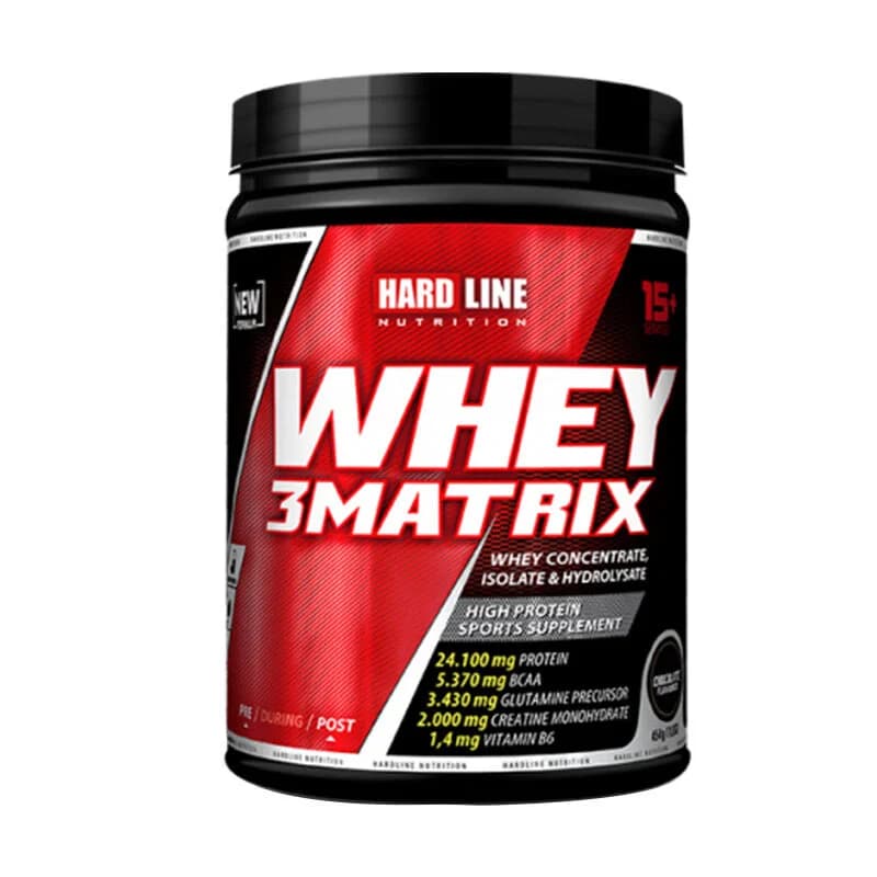 Hardline Whey 3 matrix Chocolate 454 g