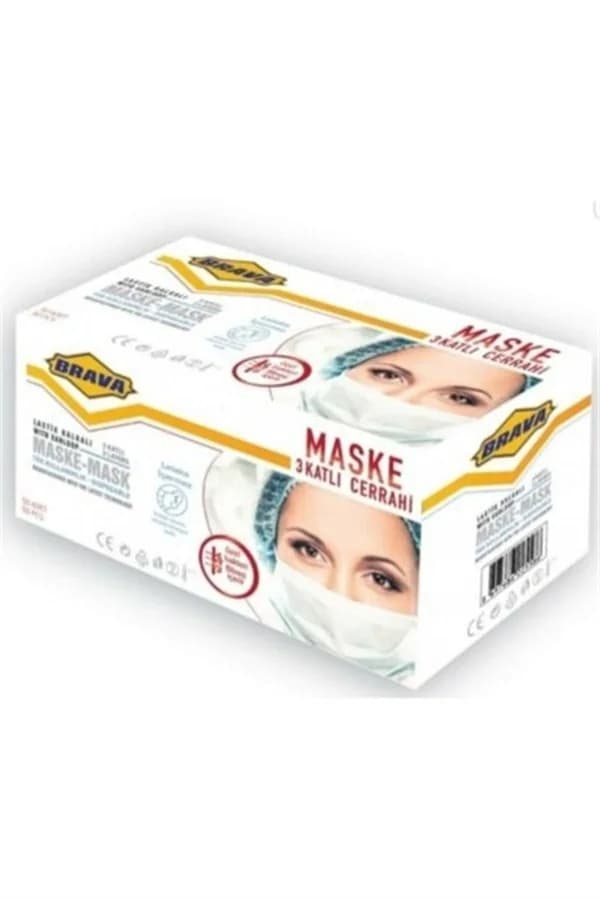 Brava 3-layer Packaged Single Mask