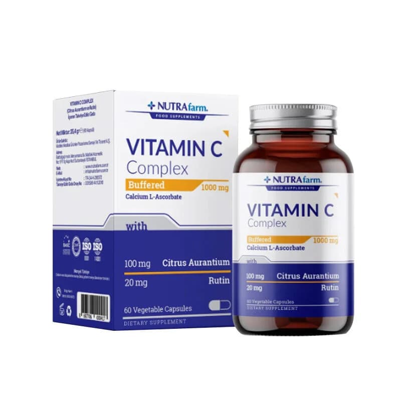 Dermoskin Nutrafarm Puffernder Vitamin C Komplex 500 mg