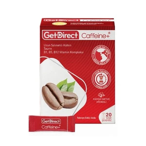 Get Direct Caffeine Supplementary Food Sugar Free 20 sachets