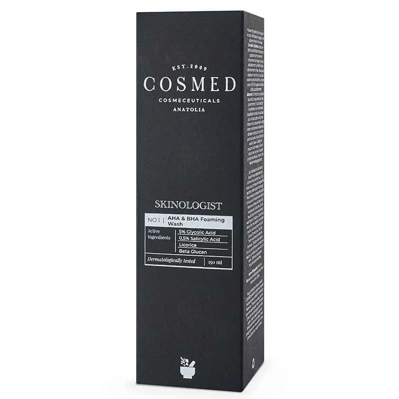 Cosmed Skinologist AHA BHA Schaumreiniger 150ml
