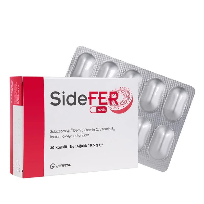 Generica Sidefer Vitamin C And Vitamin B12 30 capsules