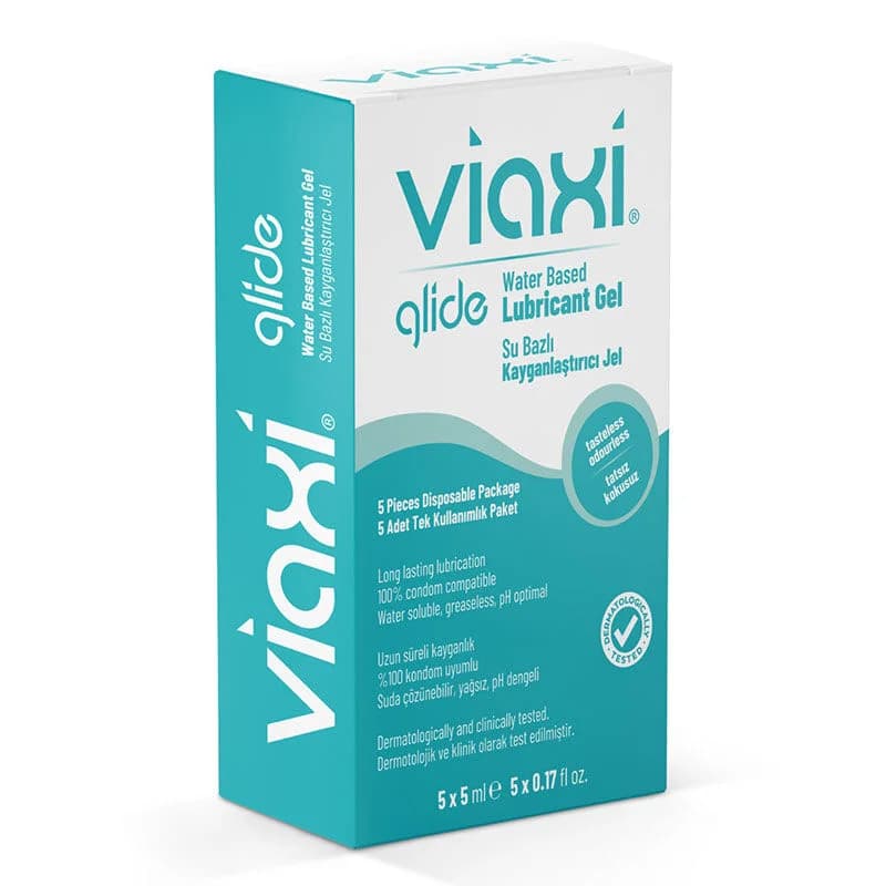 Viaxi Glide Water Based Lubricant Gel Simple 5 x5 ml