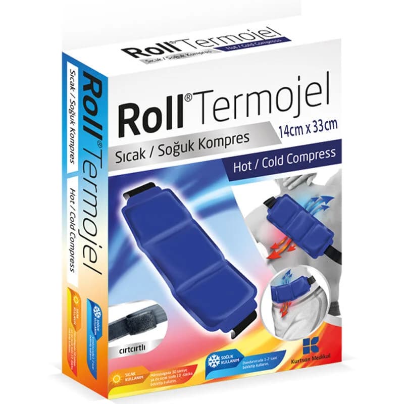 Roll Thermogel Velcro Hot - Cold Compress 14 cm X 33 cm