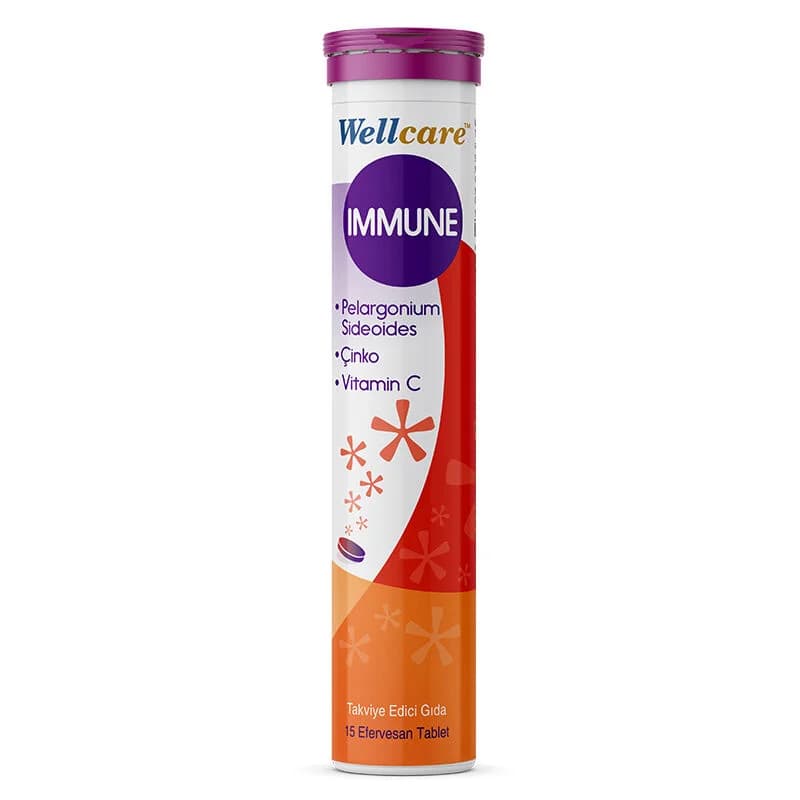 Wellcare Immune Effervescent 15 tablets
