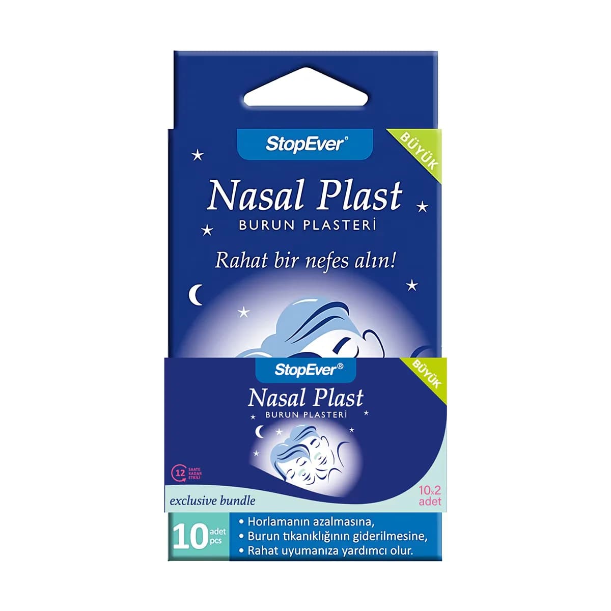 Stopever Nasal Plast Large Size 20 pcs