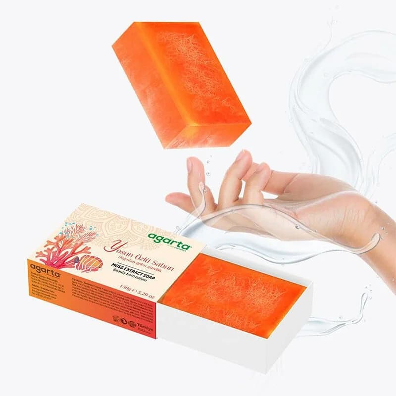 Agarta صابون أغارتا بخلاصة الأعشاب البحرية 150 غرام