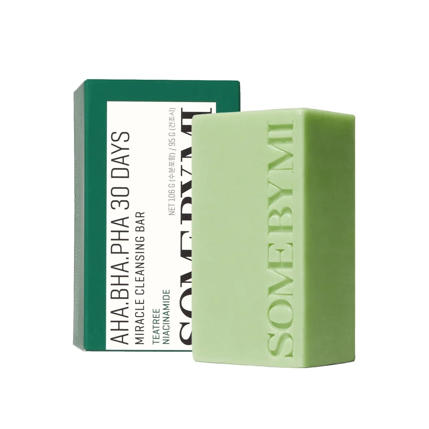 Soom By Me Miracle Soap for Skin with Green Tea Extract 106g