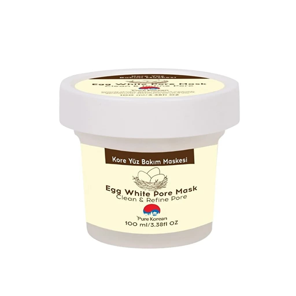 Pure Korean Egg White Pore Reusable Face Mask 100 ml