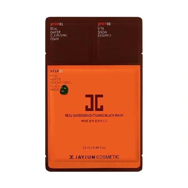JAYJUN قناع الوجه الاسود ريل واتر من جيجون