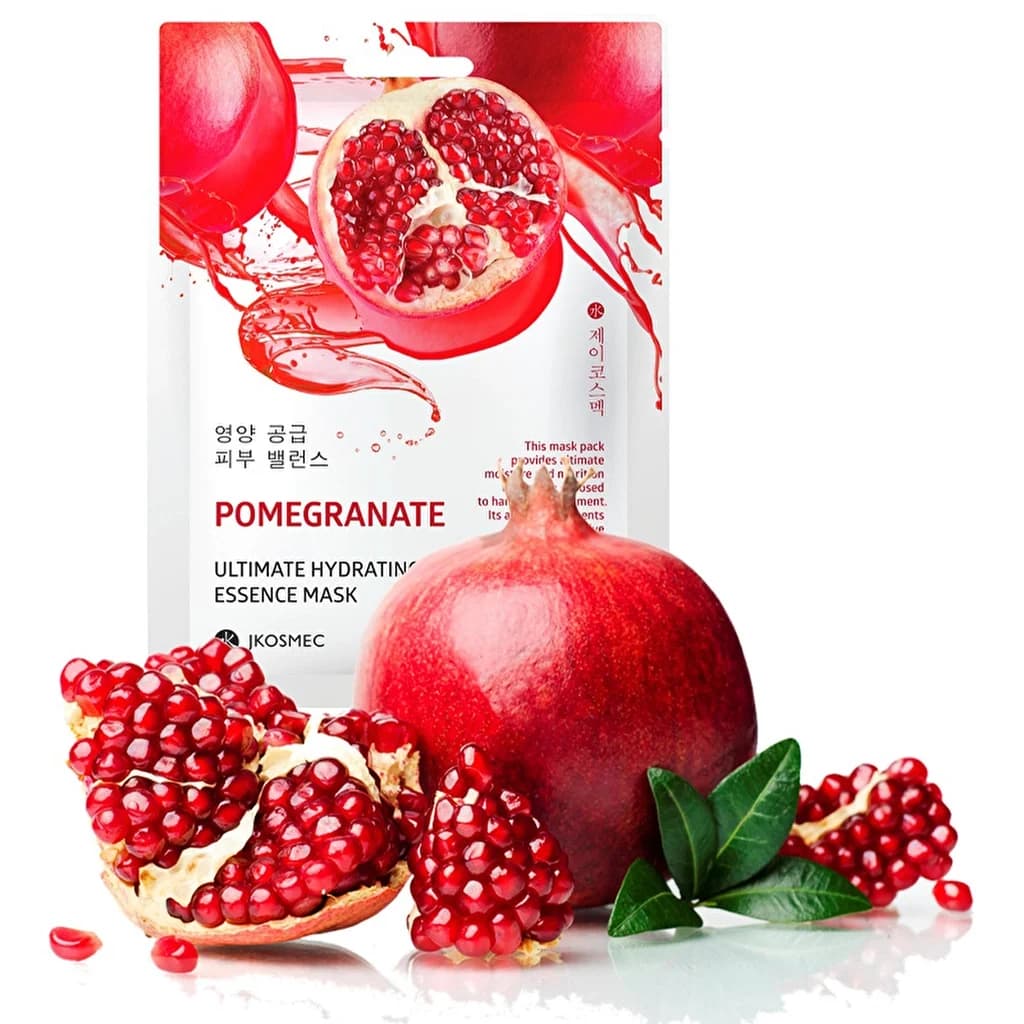 Jkosmec Hydrating Pomegranate Korean Face Mask 25 ml