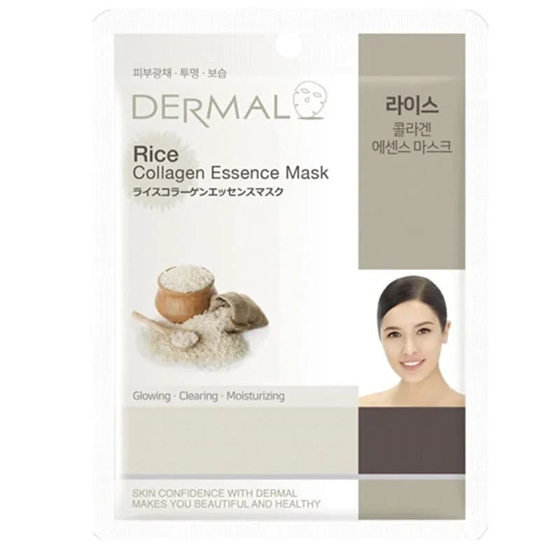 Dermal Rice Extract Collagen Mask 23 gr