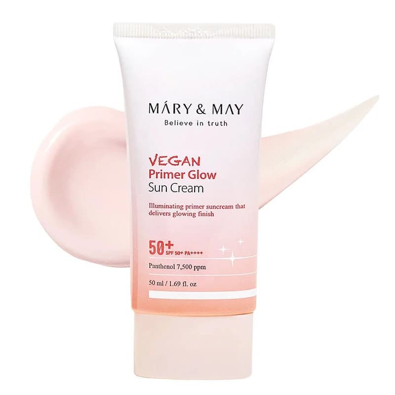 Крем для загара Mary May Веганский Праймер Сияние SPF 50 50 мл