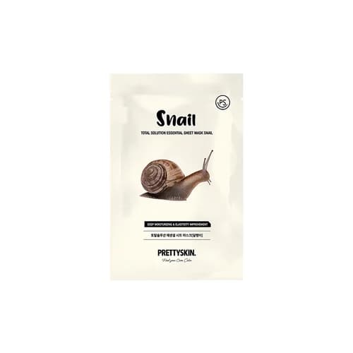 Prettyskin Total Solution Essential Sheet Mask - Snail 23 g