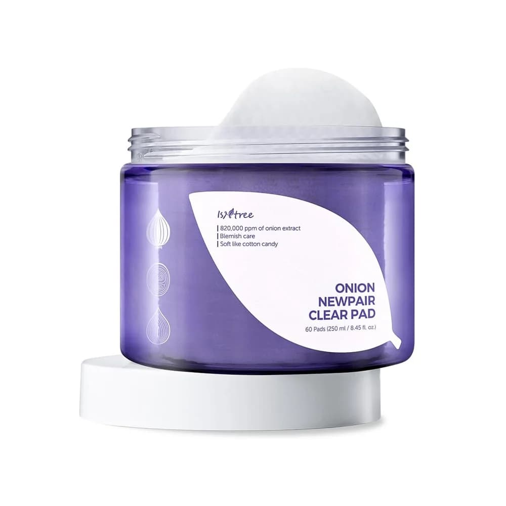 Onion Extract Layered Facial Wipes by Essentree, 60 Pieces