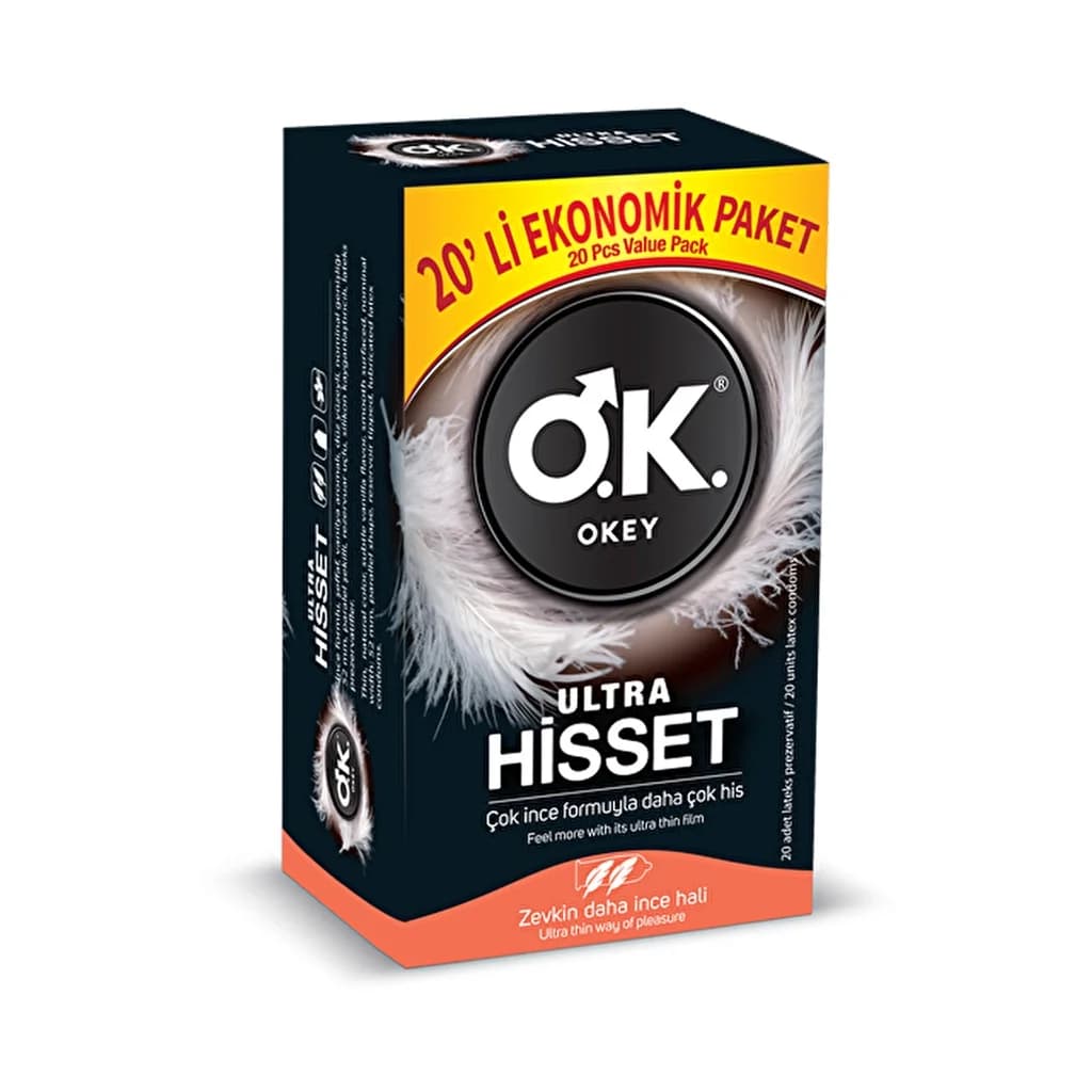 Okey Ultra Feel Condom 20 pcs