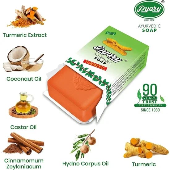 Biyari Turmeric Soap 75g