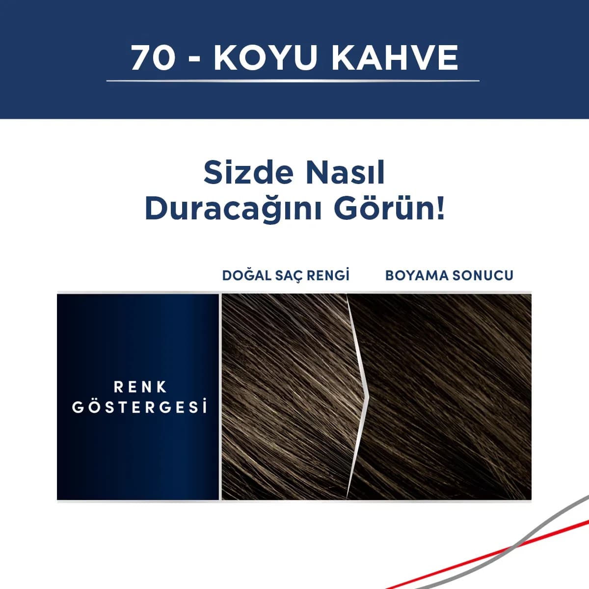 Herren Haargel 70 Dunkelbraun - 5 Min Grauabdeckung