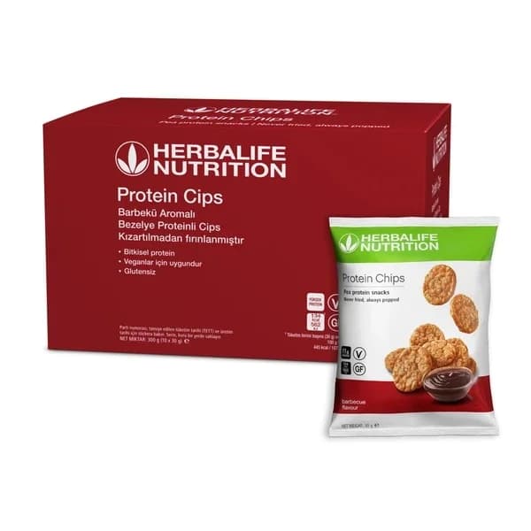 Herbalife رقائق بروتين هيربالايف بنكهة الشواء 10 × 30 جم