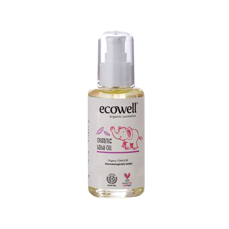 Ecowell Bio Babyöl 100ml - Nährende Hautpflege für Säuglinge