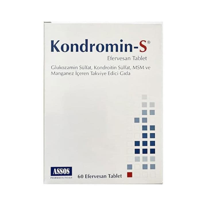 Kondromin-S Brausetabletten für die Gelenkgesundheit - 60 Stück