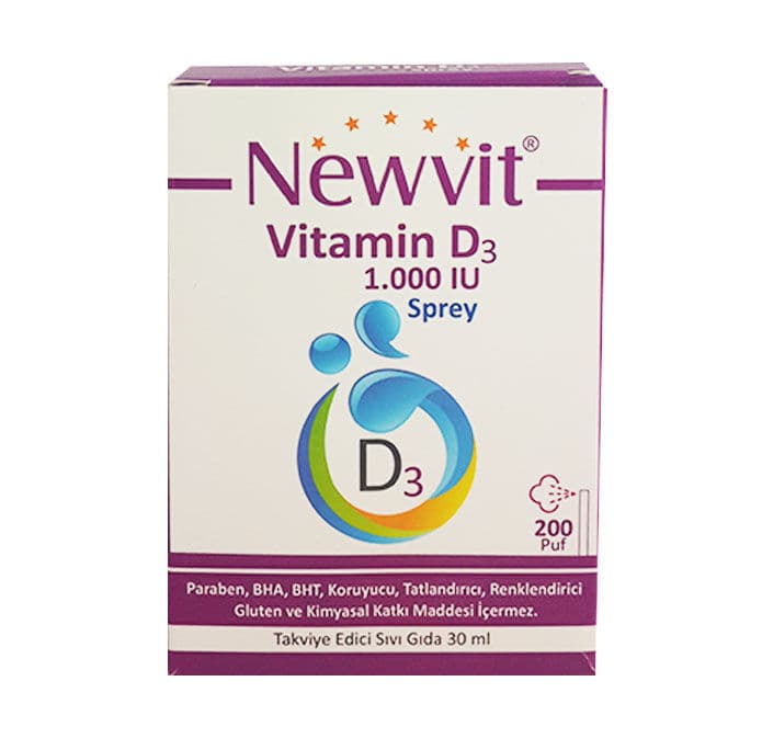 Newvit Vitamin D3 Spray 1000 IU