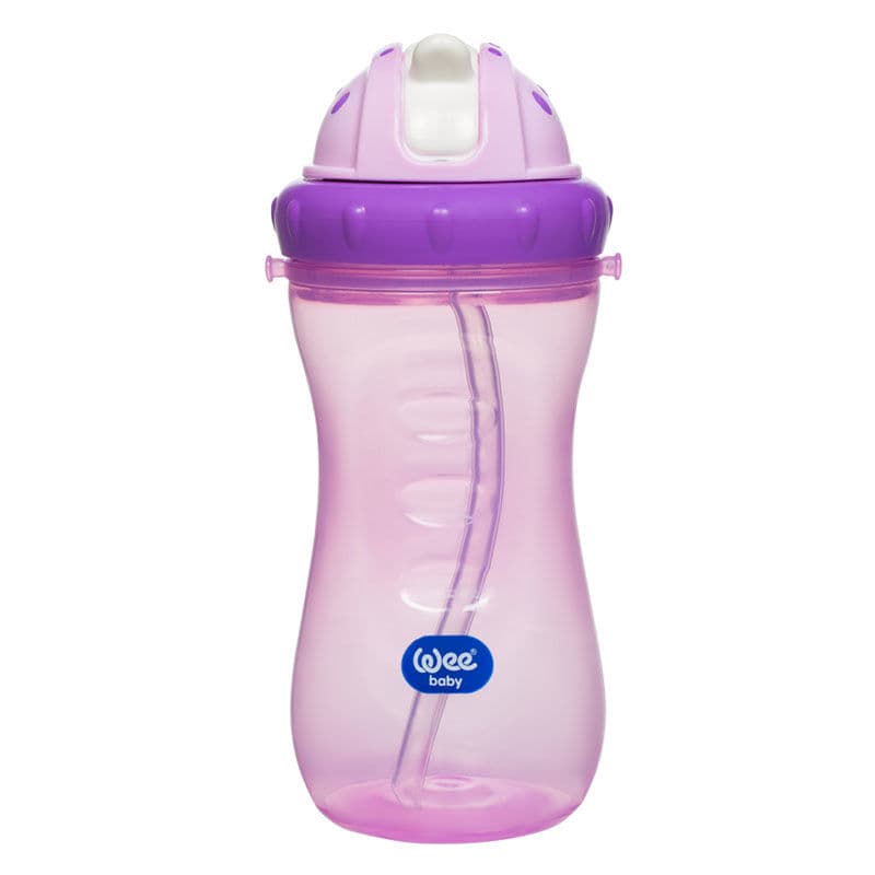 Buntes Glas mit Strohhalm von Wee Baby