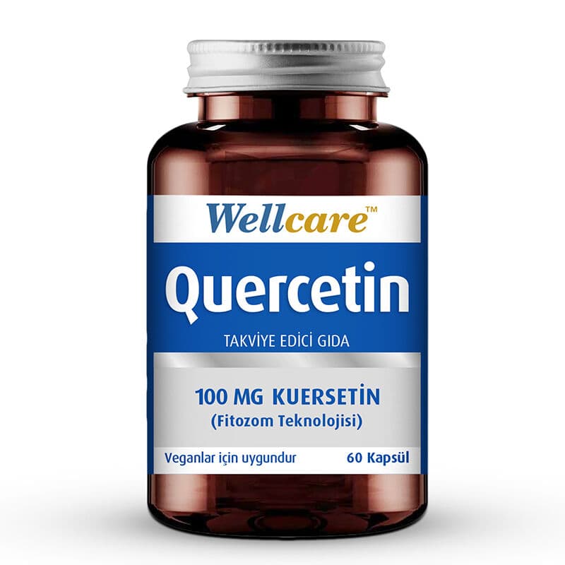 Wellcare Quercetin 100mg - Immununterstützung 60 Kapseln