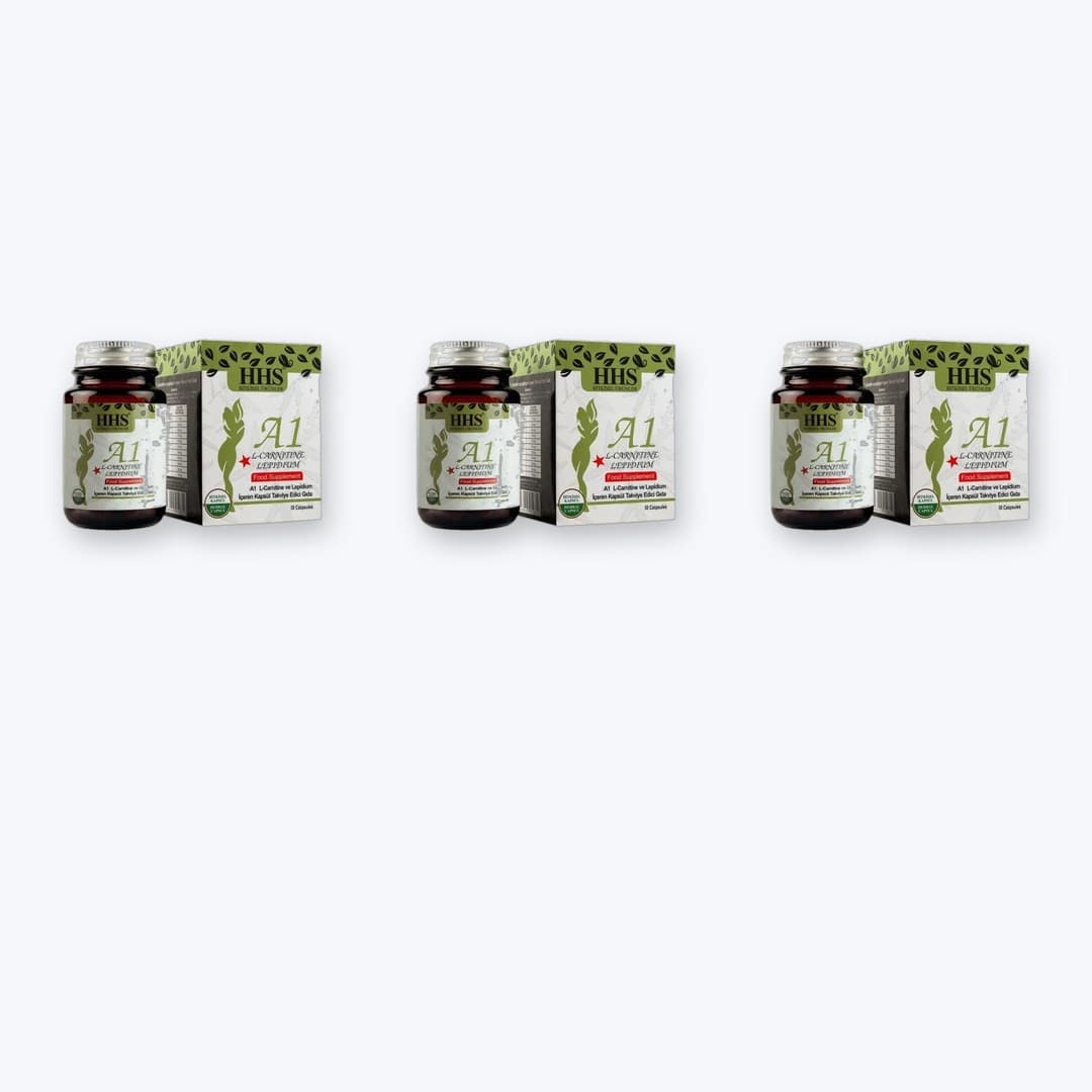 Hhs - A1 L Carnitine Lepidium Diet Herbal Set 3x30 Capsules
