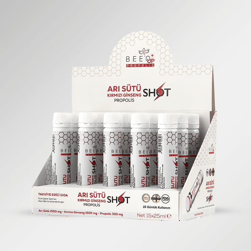 BEEO Royal Jelly Shot - Energie &amp; Vitalität