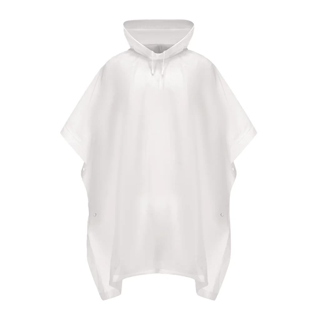Eklips Kinder wasserdichter transparenter Poncho Regenmantel