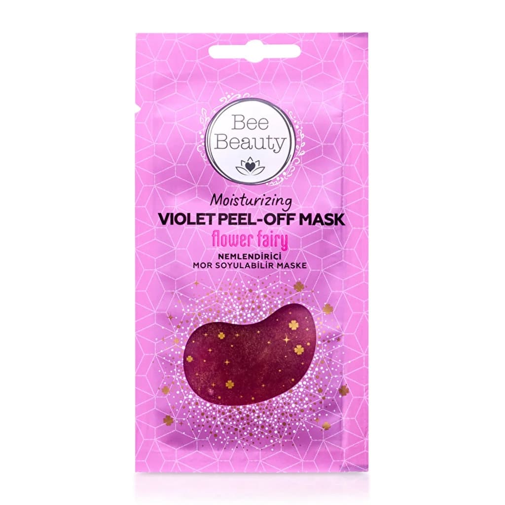 Bee Beauty Lila Peel-Off Maske mit Lavendel-Essenz