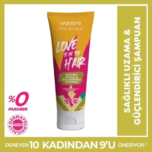Watsons Love is in the H'air Gesundes Wachstum Shampoo 250ml