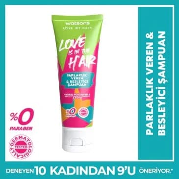 Watsons Love is in the H'air Glanznährendes Shampoo 250ml
